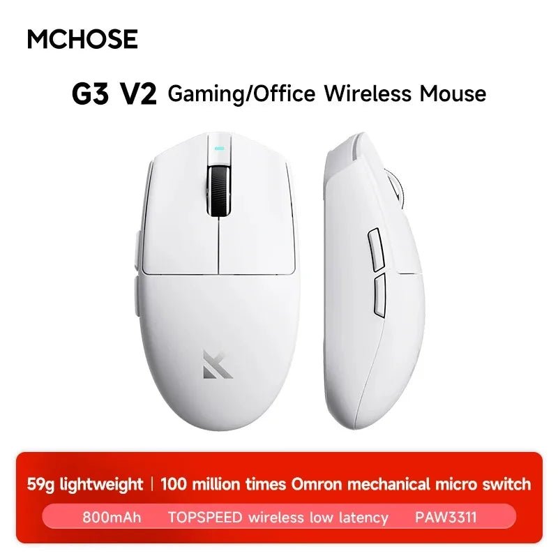 MCHOSE G3 V2 Pro Wireless Mouse - ZYVEXO