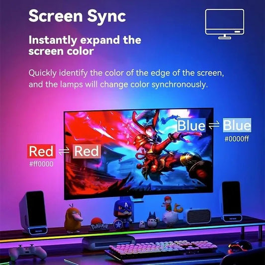 RGB Gaming Lights Strip Monitor Backlight - ZYVEXO