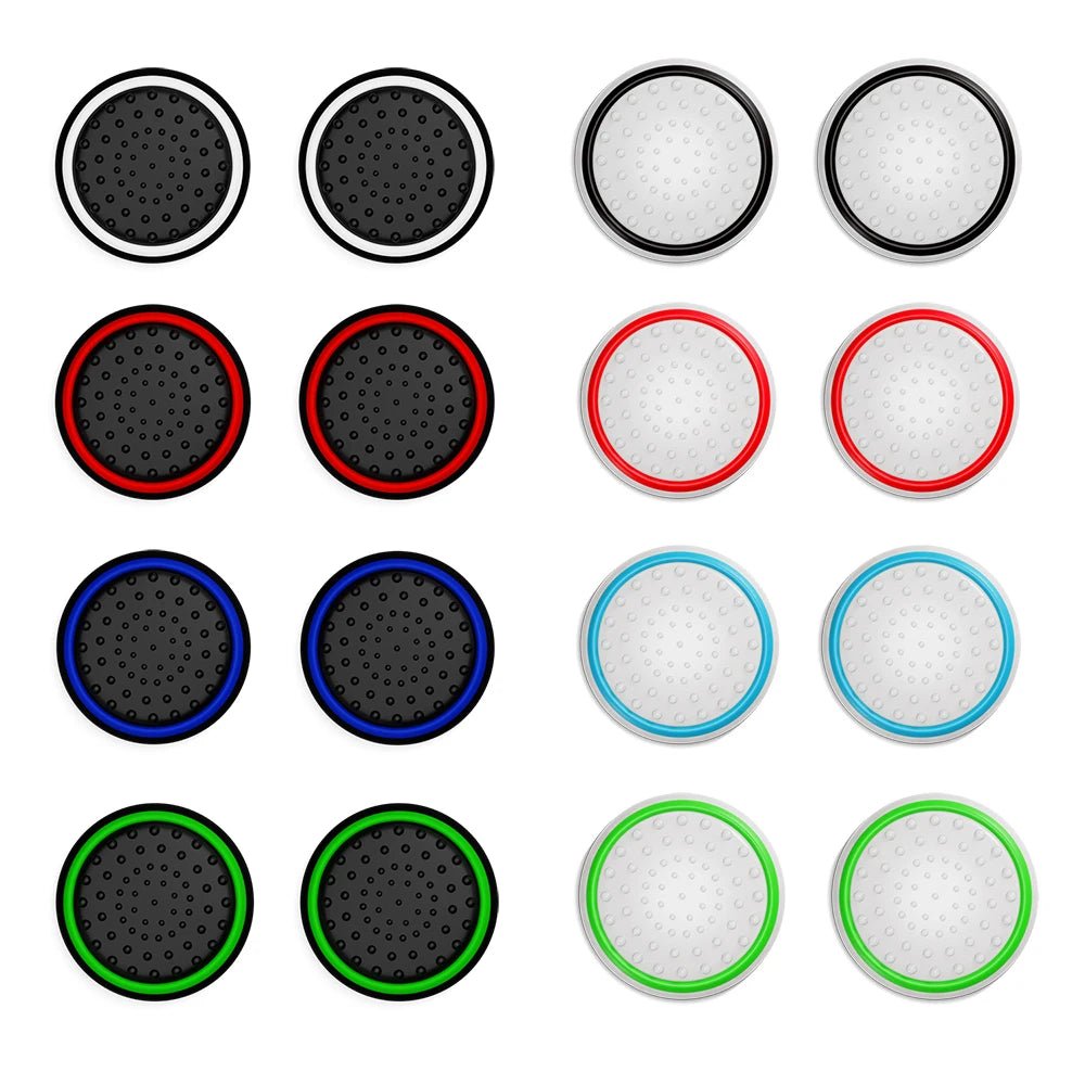 10PCS Thumb Stick Grip Caps Cover for PS5 PS4 - ZYVEXO