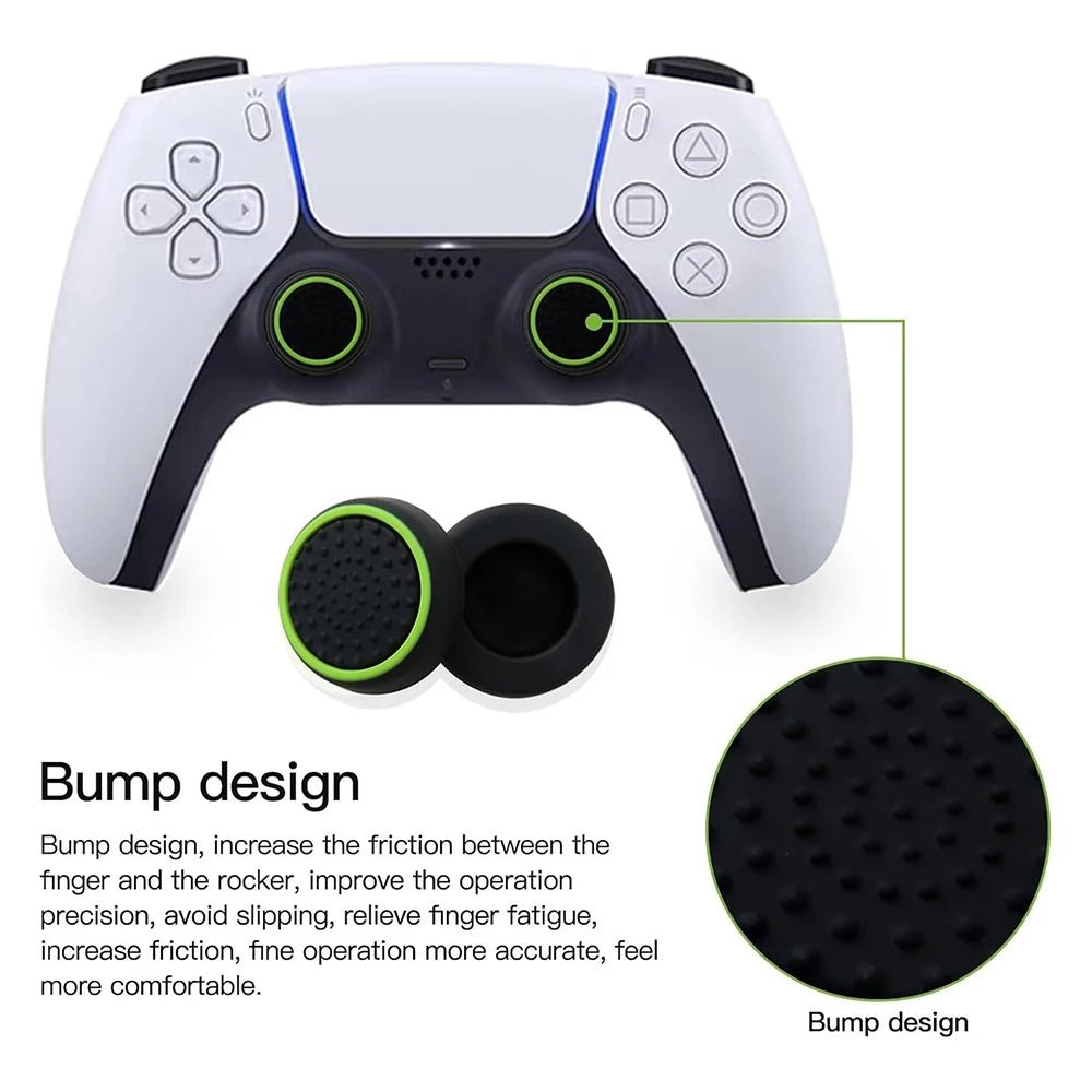 10PCS Thumb Stick Grip Caps Cover for PS5 PS4 - ZYVEXO