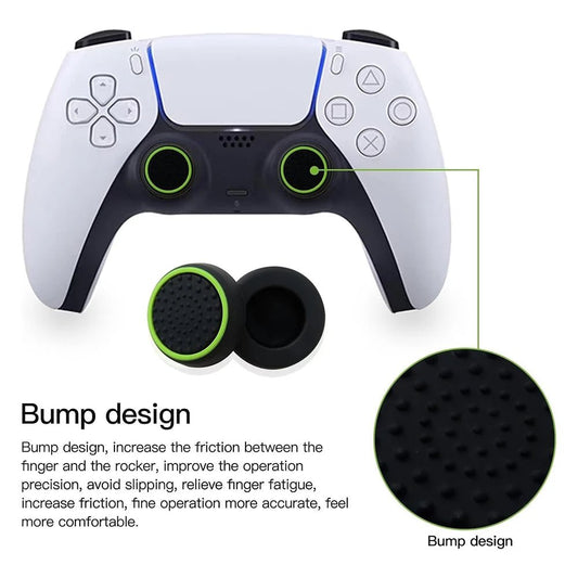 10PCS Thumb Stick Grip Caps Cover for PS5 PS4 - ZYVEXO