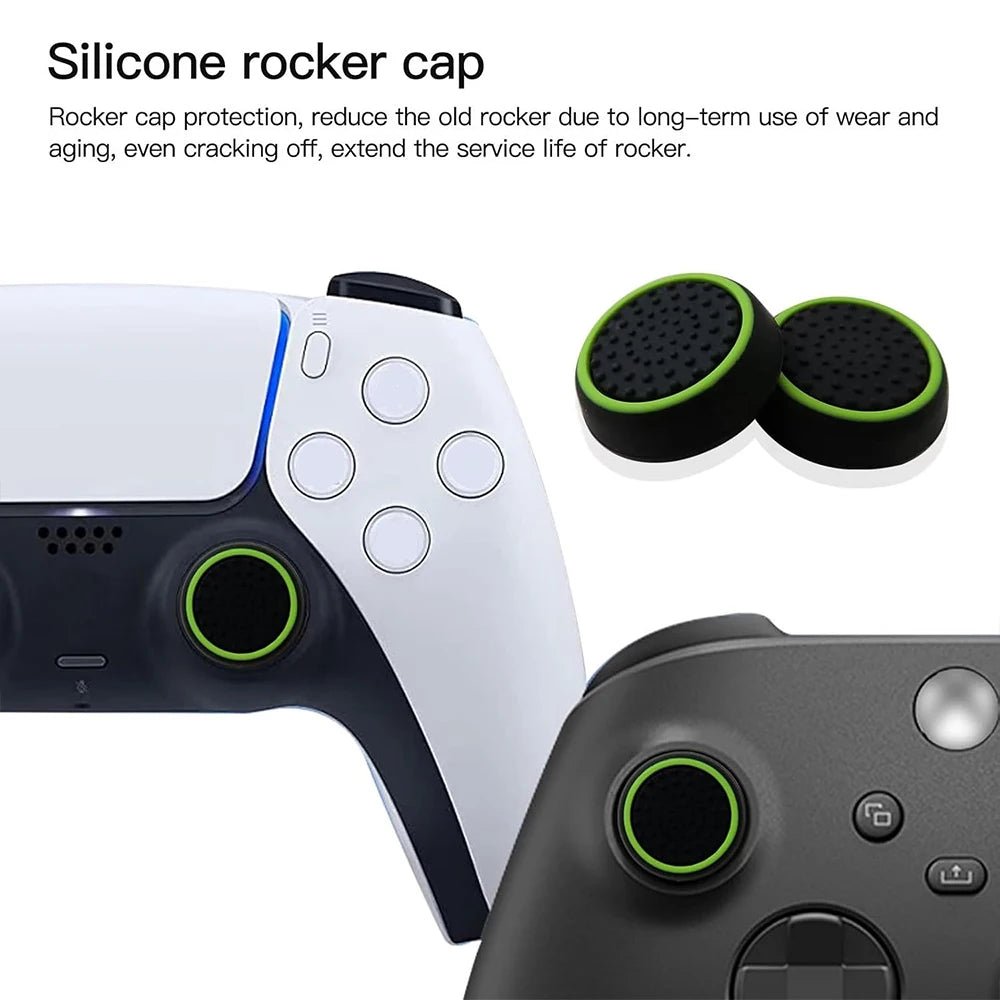 10PCS Thumb Stick Grip Caps Cover for PS5 PS4 - ZYVEXO