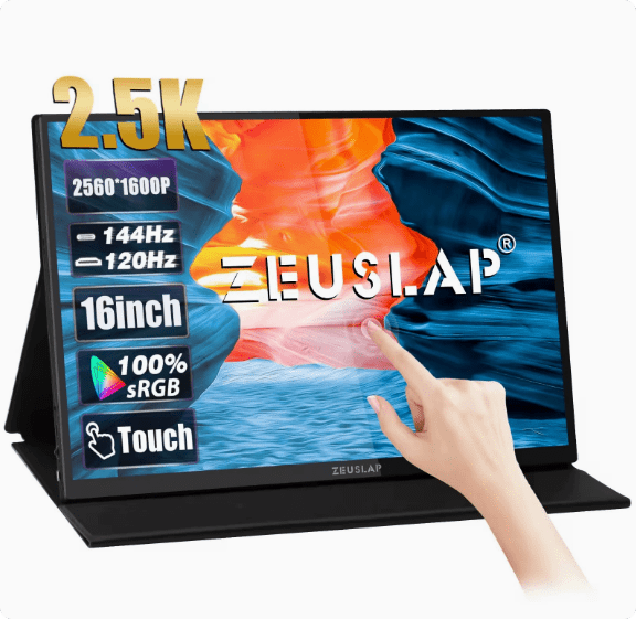 16” Portable Gaming Monitor (2.5K) - ZYVEXO