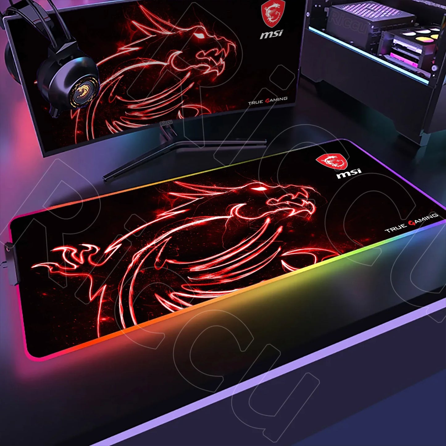 RGB Mouse Pad MSI