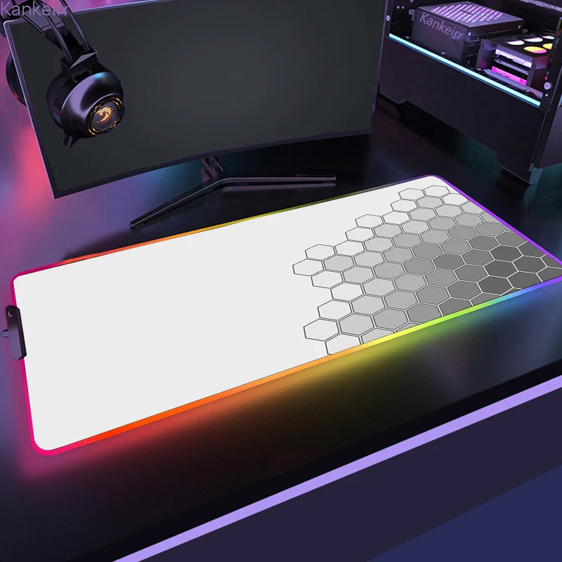 RGB Hexagonal Mouse Pad