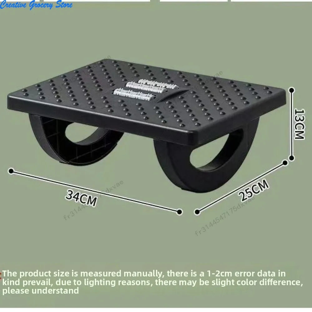 Portability with Massage Rollers Foot Rest