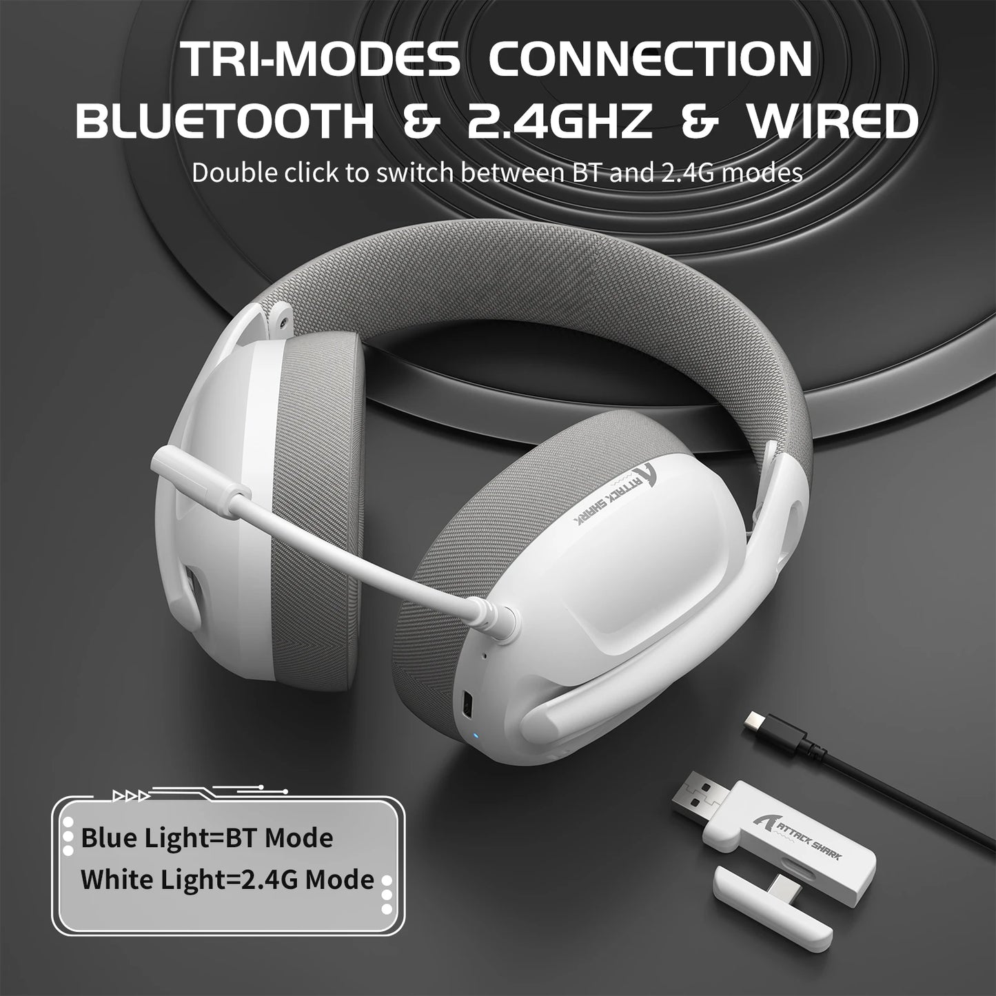ATTACK SHARK Gaming Headset