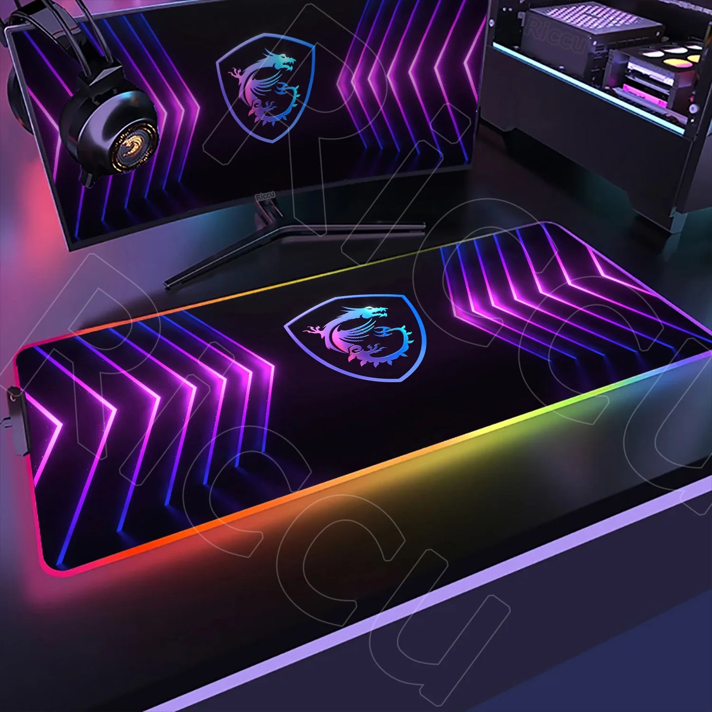 RGB Mouse Pad MSI