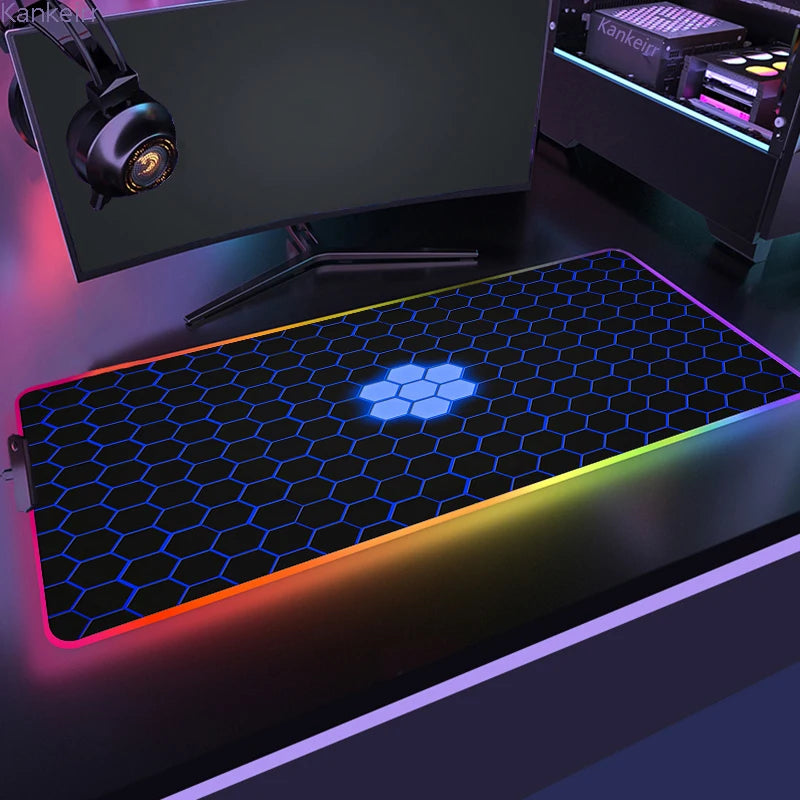 RGB Hexagonal Mouse Pad