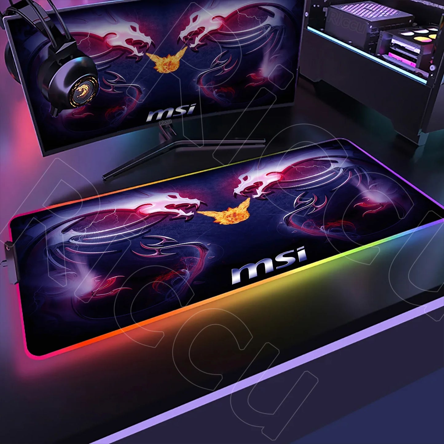 RGB Mouse Pad MSI