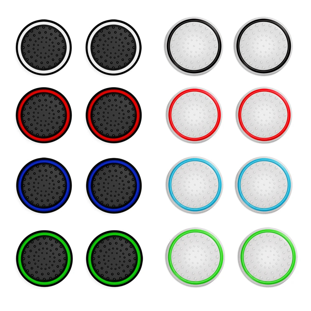 10PCS Thumb Stick Grip Caps Cover for PS5 PS4