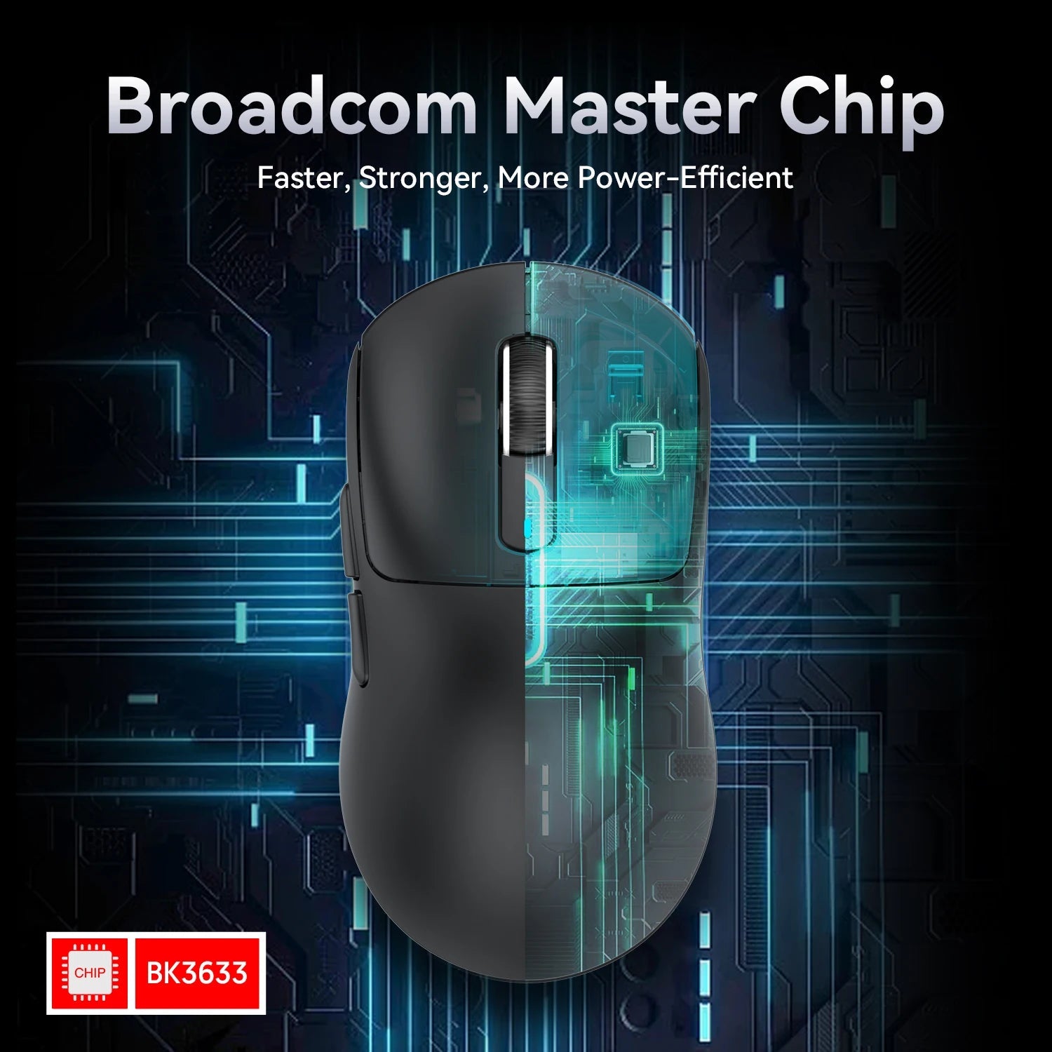 ATTACK SHARK X3 Gaming Mouse - ZYVEXO