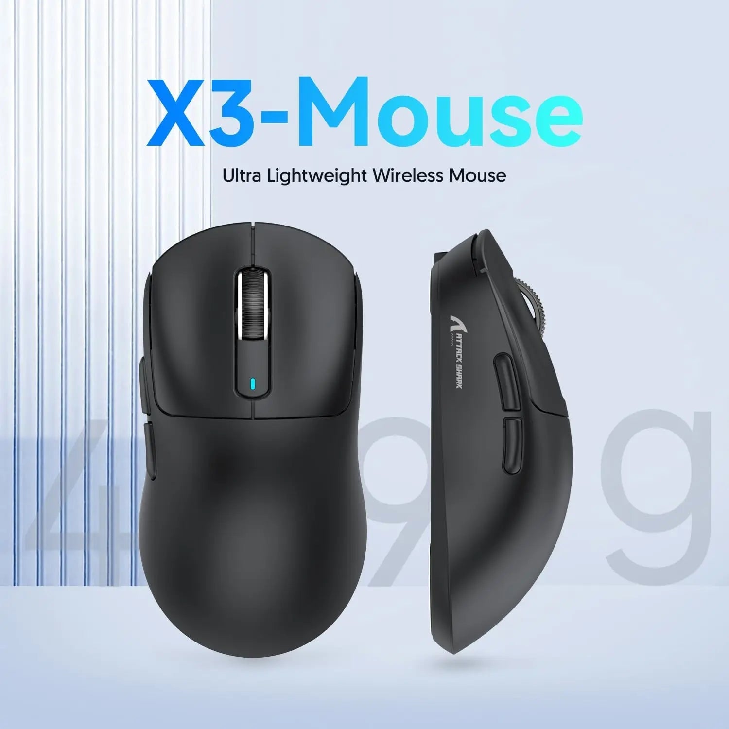 ATTACK SHARK X3 Gaming Mouse - ZYVEXO