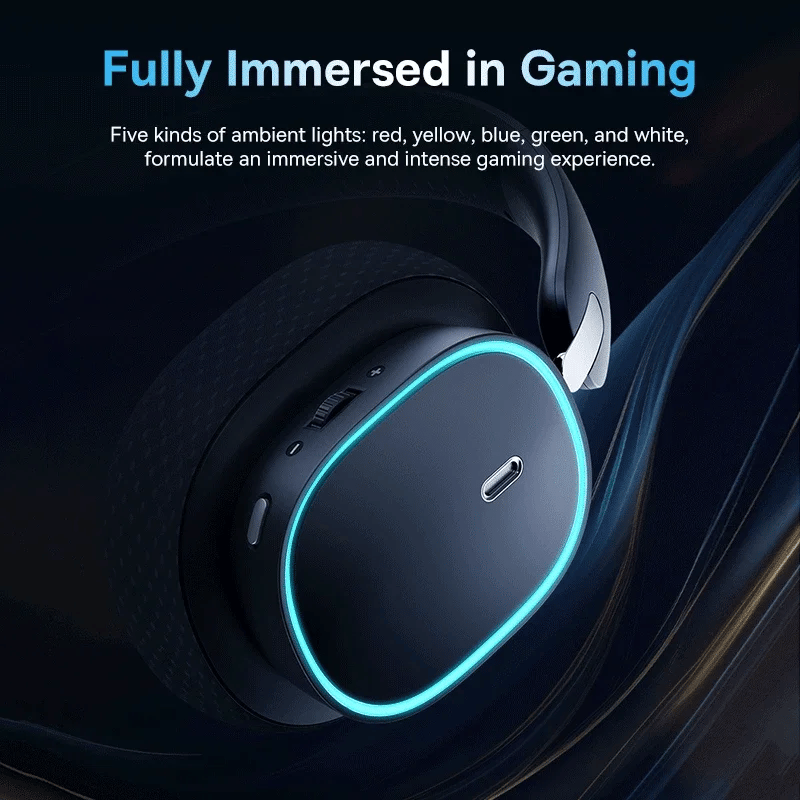 Baseus GH02 Gaming Wireless Headphone with Mic - ZYVEXO
