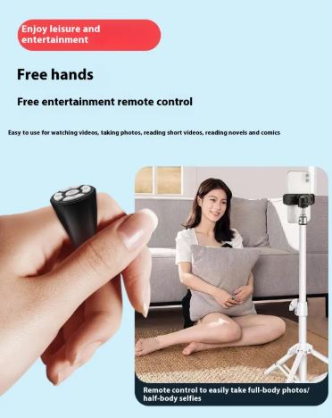 Bluetooth Selfie Ring Camera - ZYVEXO