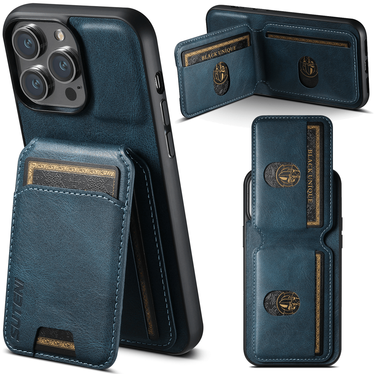 leather phone case with card holder