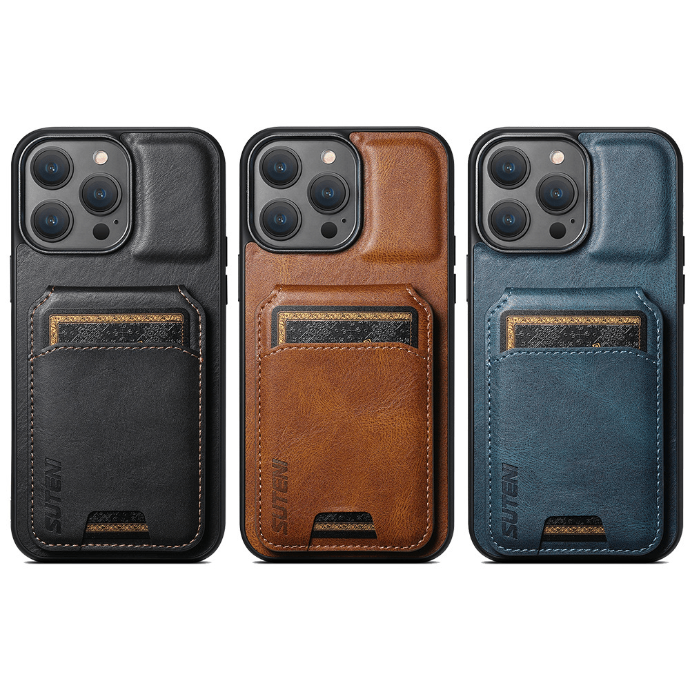 leather phone case with card holder