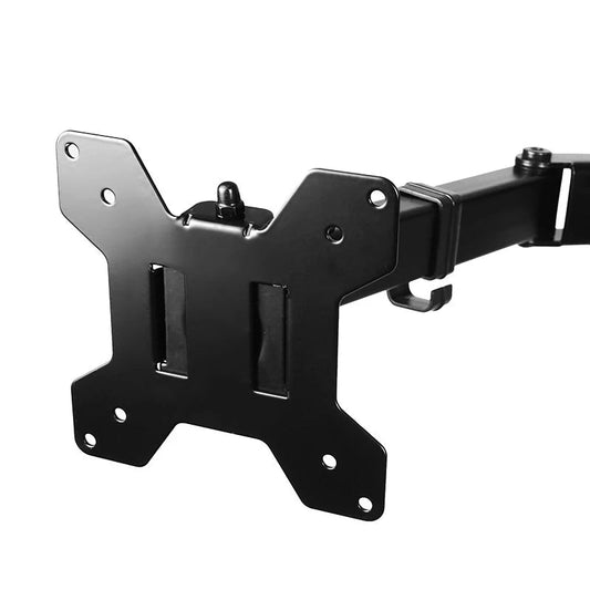 Dual Arm Monitor Bracket 360° Rotary Height Adjustable - ZYVEXO