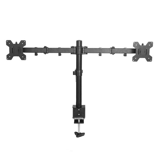 Dual Arm Monitor Bracket 360° Rotary Height Adjustable - ZYVEXO