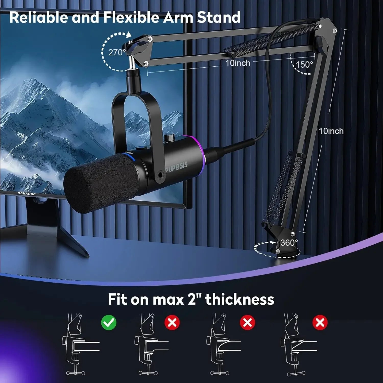 Gaming Microphone Kit - ZYVEXO