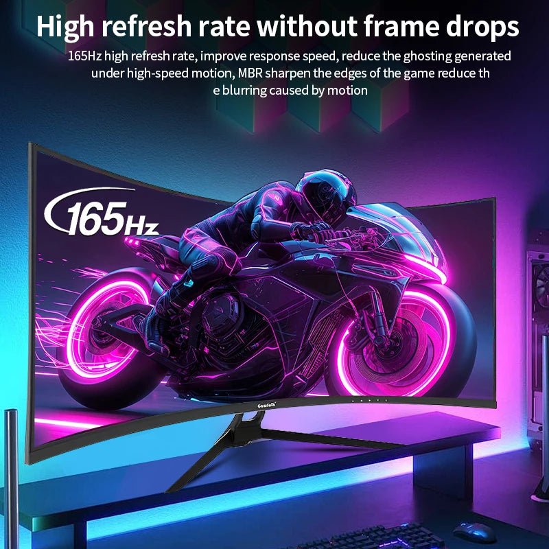 Gawfolk Curved Gaming Monitor 34-inch 165Hz - ZYVEXO
