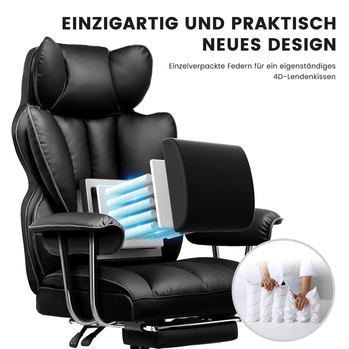 GTPLAYER Gaming chair super comfy - ZYVEXO