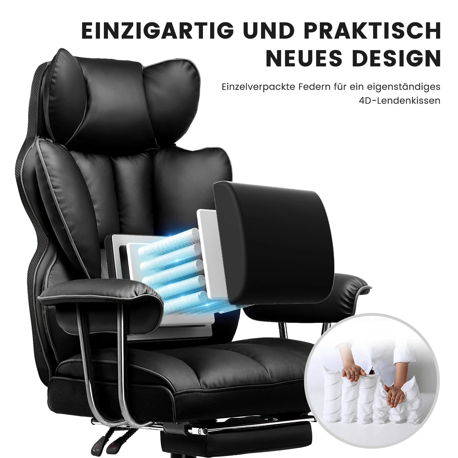 GTPLAYER Gaming chair super comfy - ZYVEXO