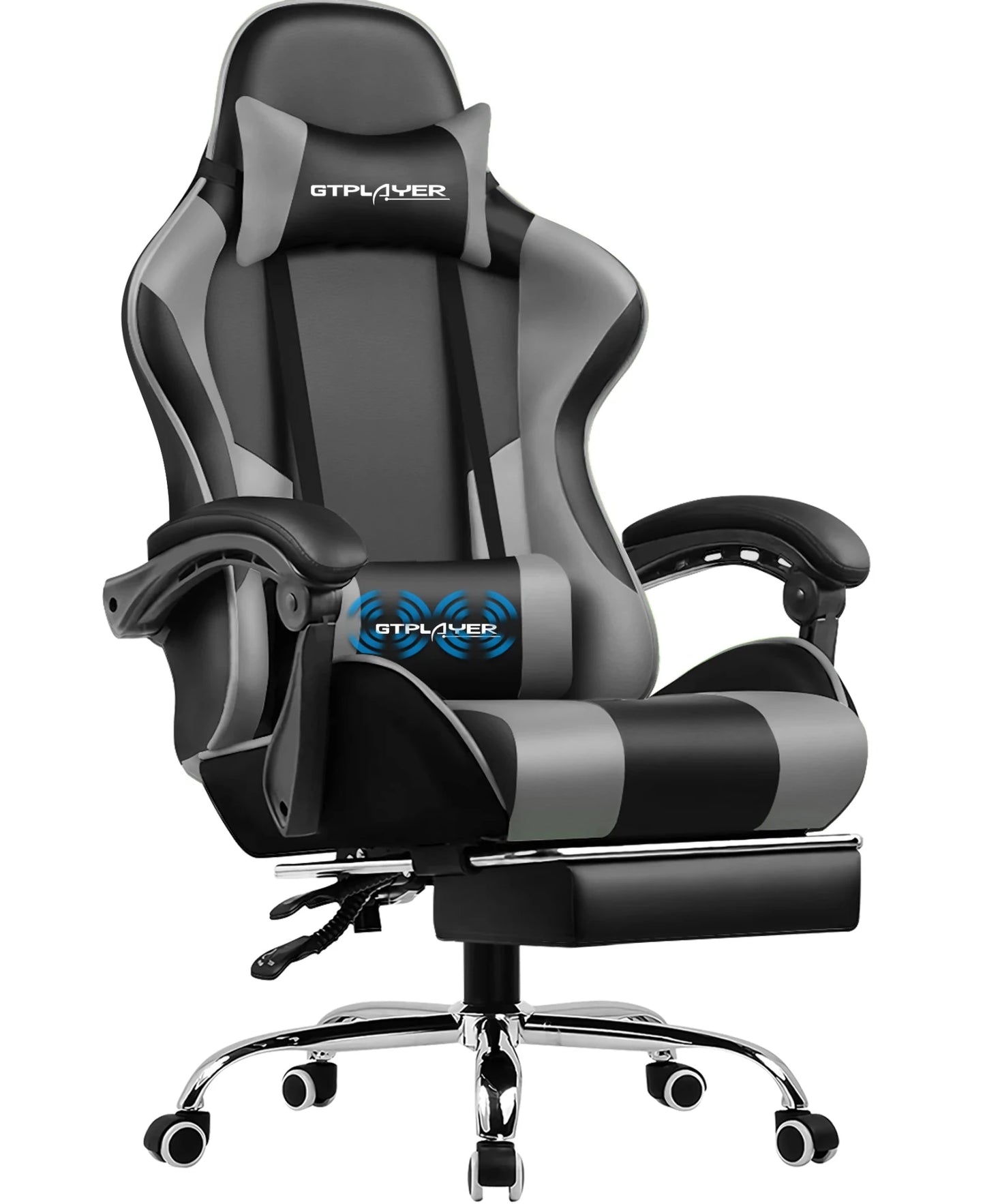 GTPLAYER Gaming chair with Massage - ZYVEXO