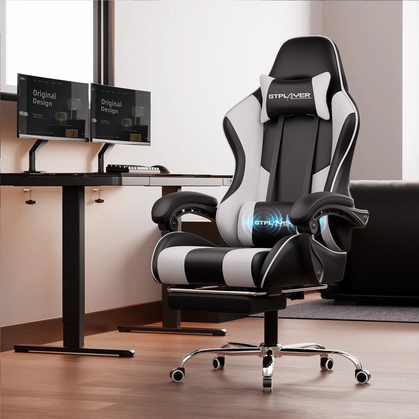 GTPLAYER Gaming chair with Massage - ZYVEXO