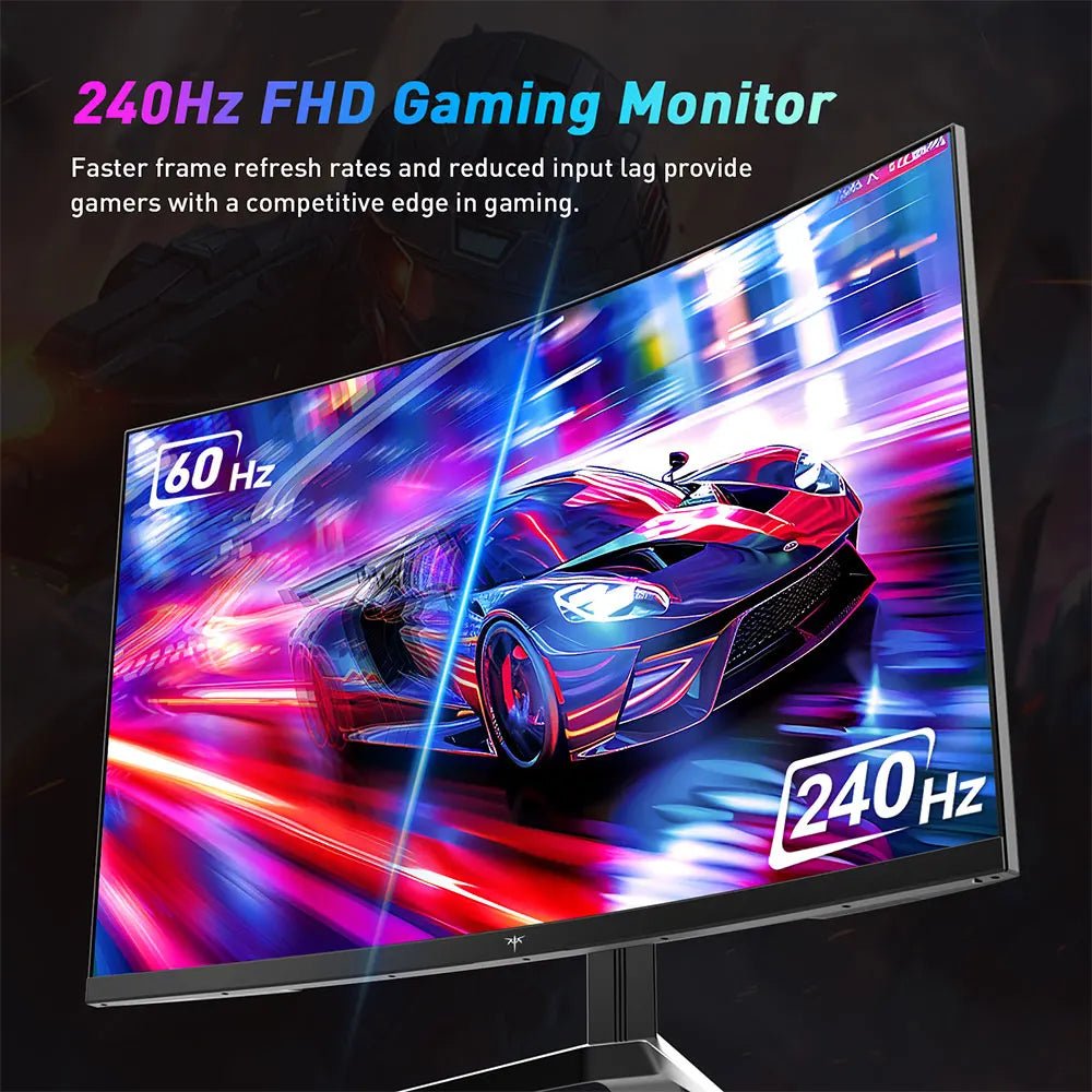 KTC H32S17F 32” Curved Gaming Monitor (240Hz) - ZYVEXO