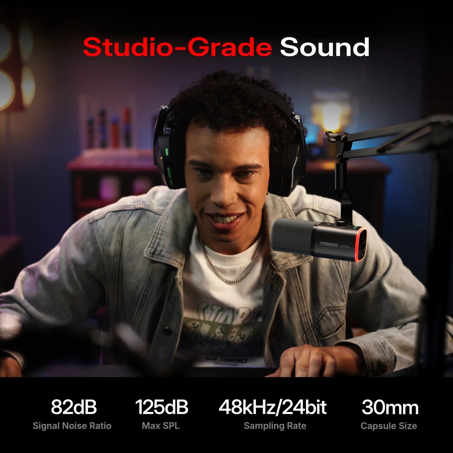 MAONO PD100W Wireless Microphone - ZYVEXO