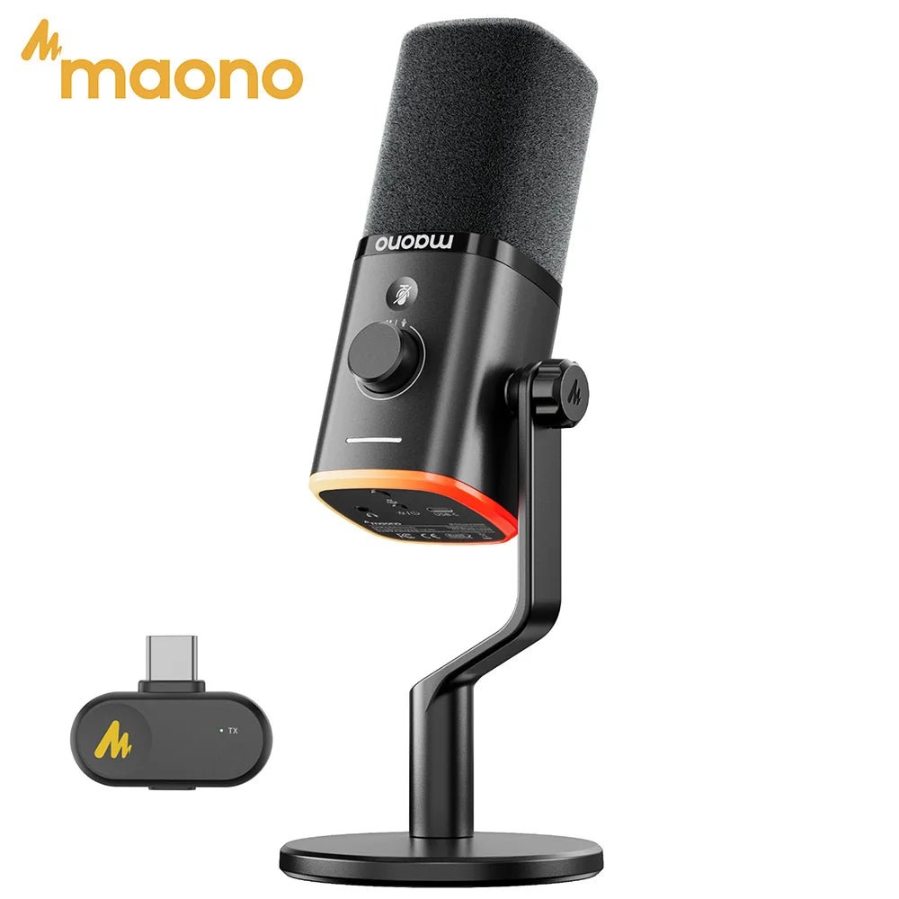 MAONO PD100W Wireless Microphone - ZYVEXO