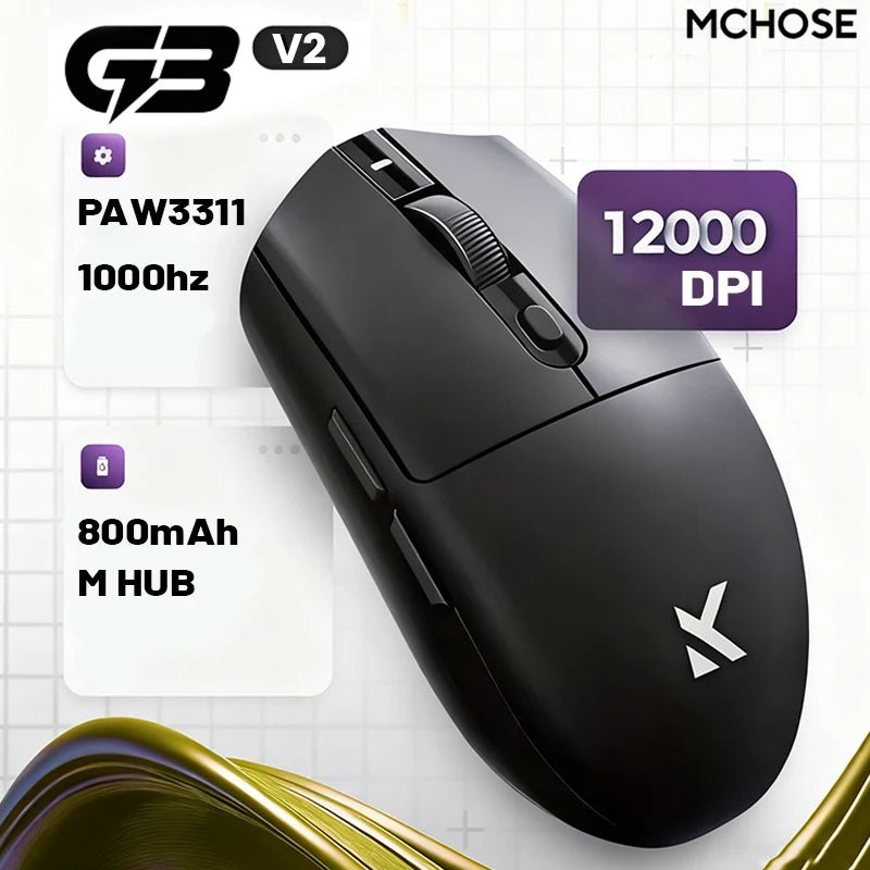 MCHOSE G3 V2 Pro Wireless Mouse - ZYVEXO
