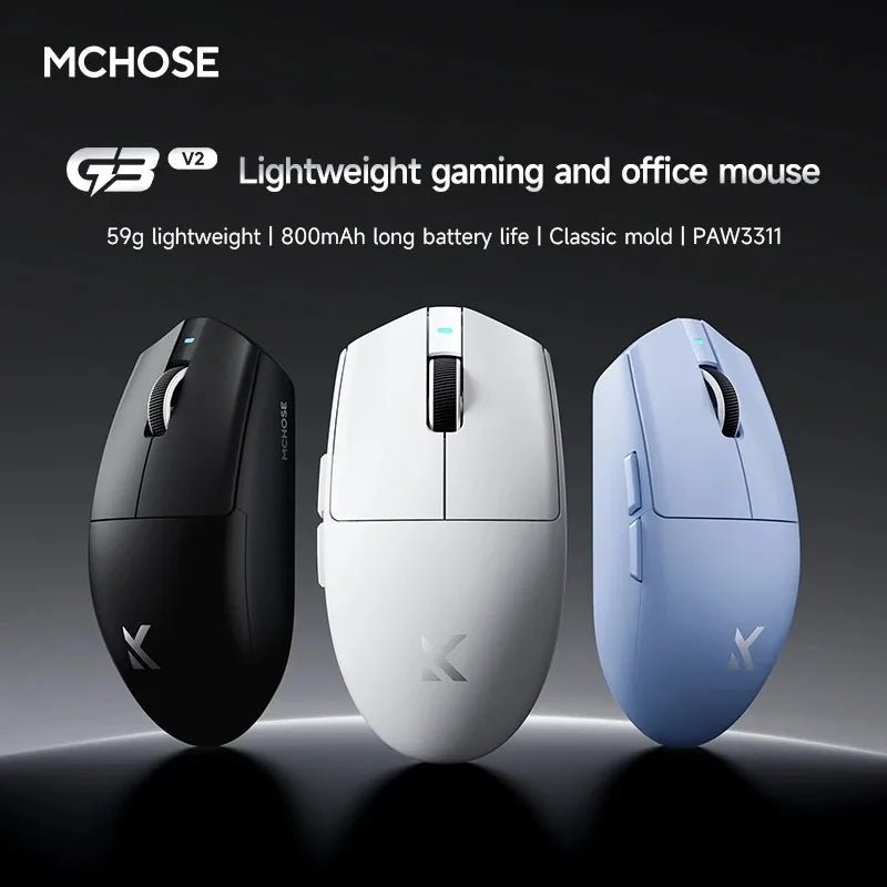 MCHOSE G3 V2 Pro Wireless Mouse - ZYVEXO
