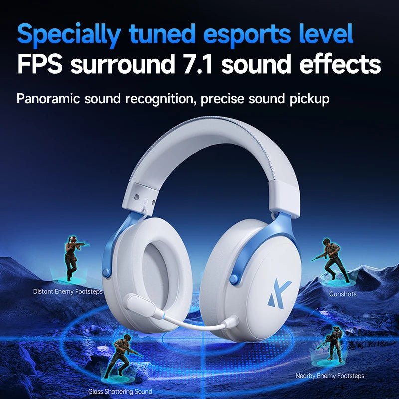 MCHOSE V9 PRO Wireless Gaming Headset - ZYVEXO