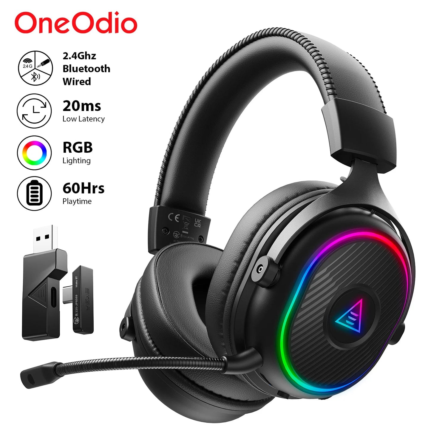 Oneodio gaming headphones - ZYVEXO