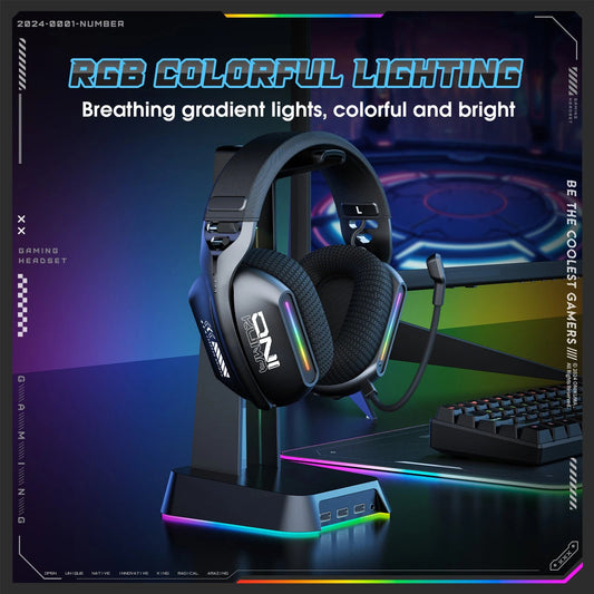 ONIKUMA GT808 Wireless Gaming Headset - ZYVEXO