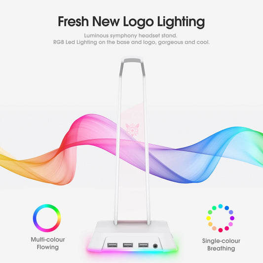ONIKUMA Headphone Stand With RGB Light - ZYVEXO