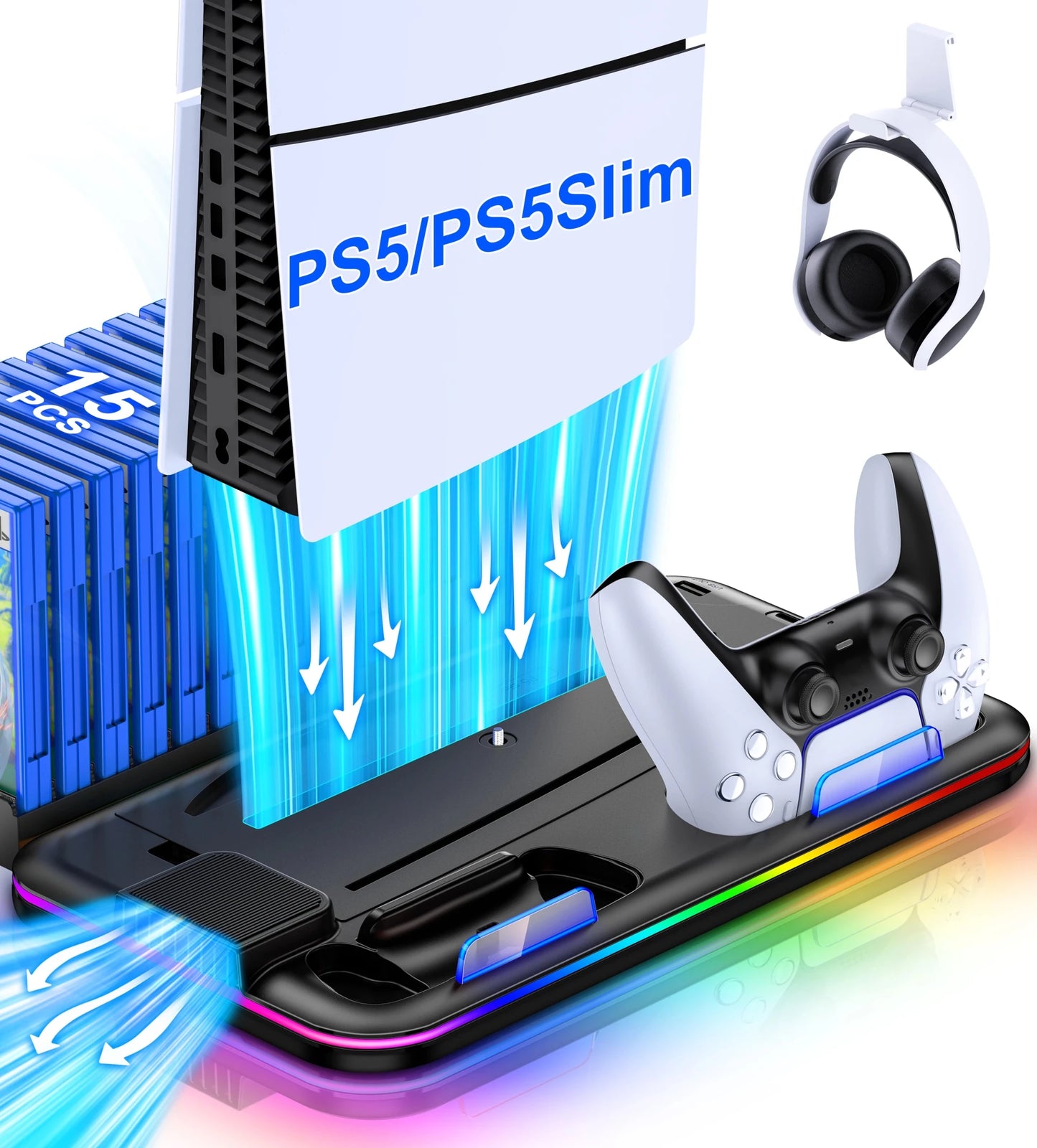 PS5 Slim Cooling Stand