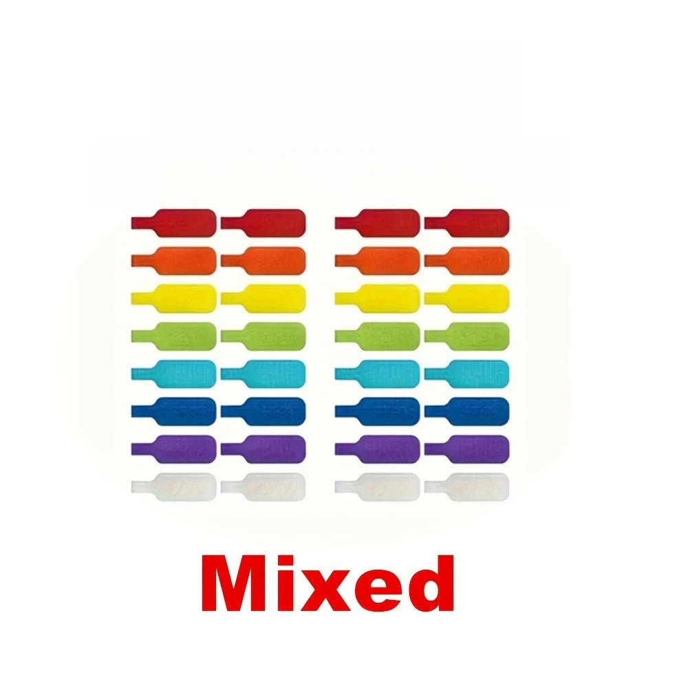 Reusable Waterproof Cable Labels Color-Coded Organizer Straps - ZYVEXO