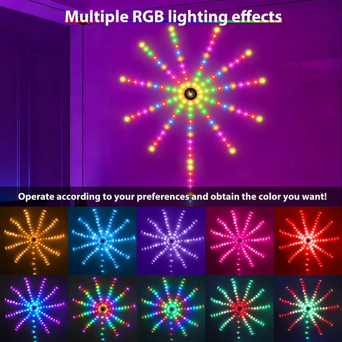 RGB Firework - ZYVEXO