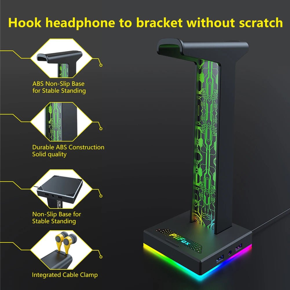 RGB Headphone Stand