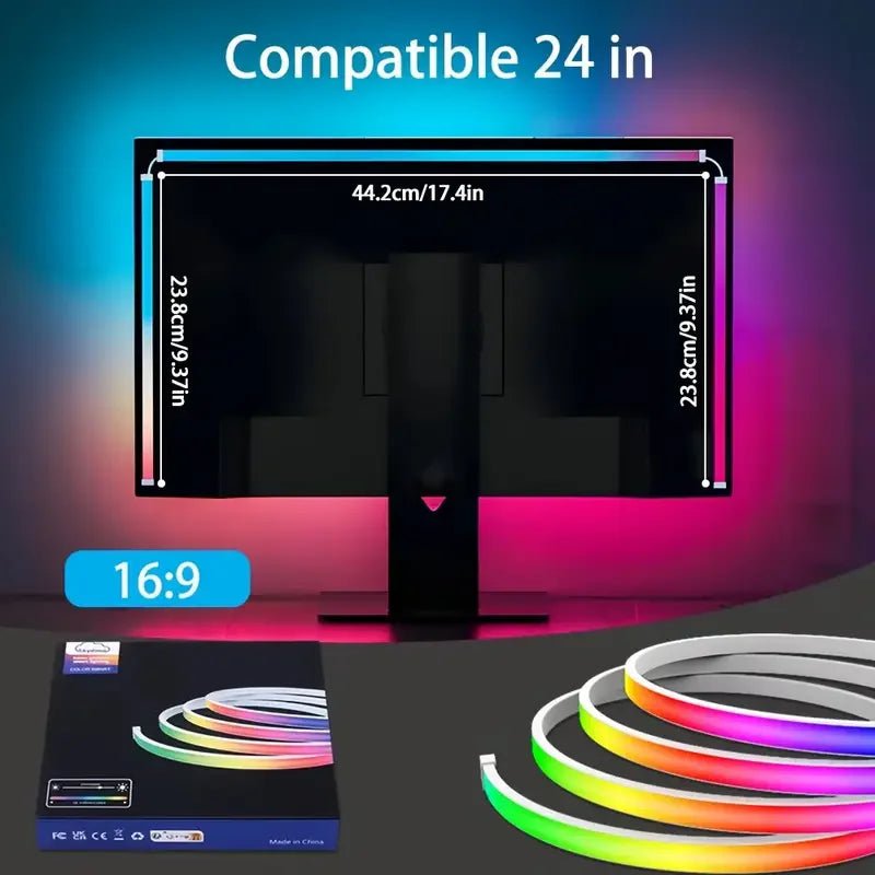 RGB Gaming Lights Strip Monitor Backlight - ZYVEXO