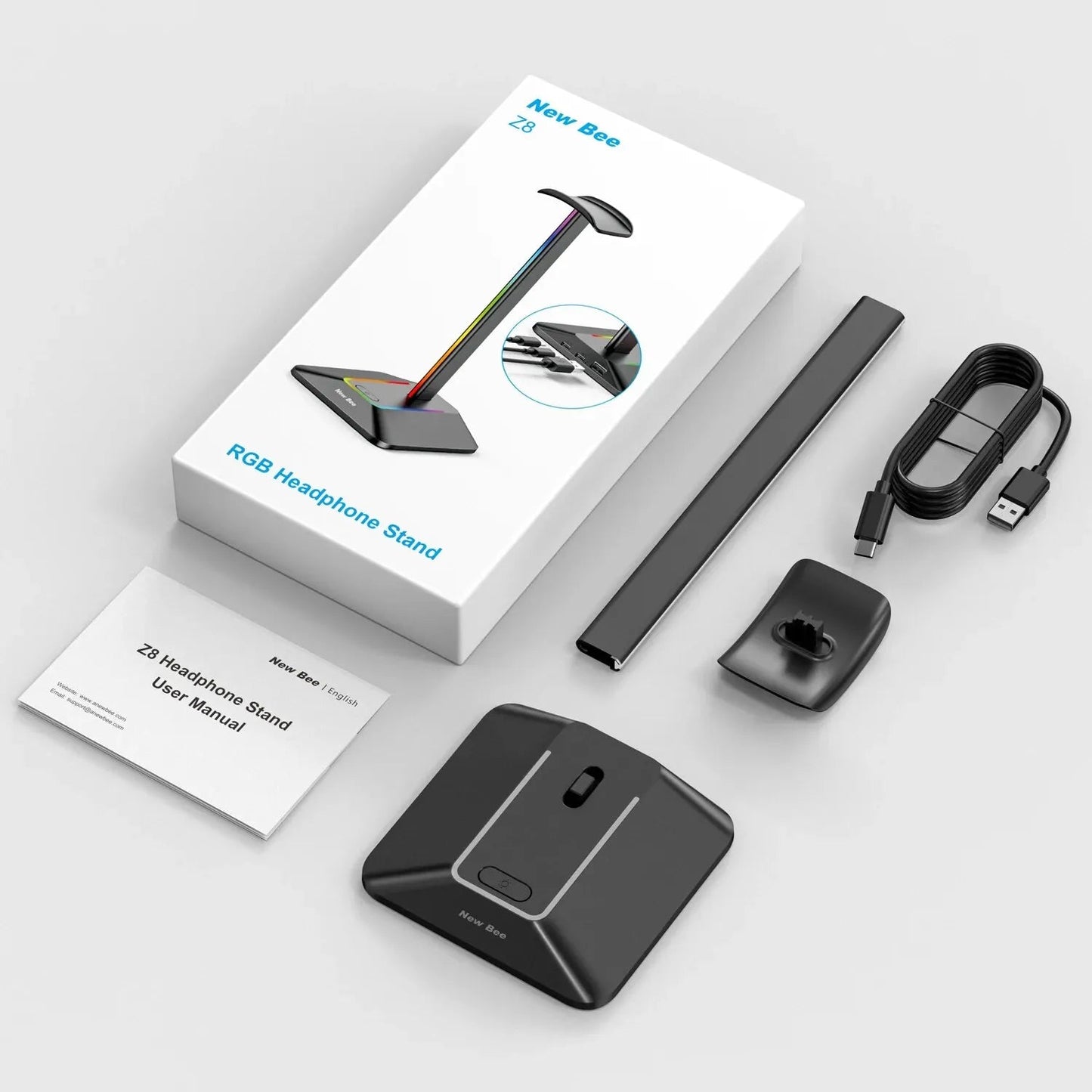 RGB Headphones Stand Holder - ZYVEXO