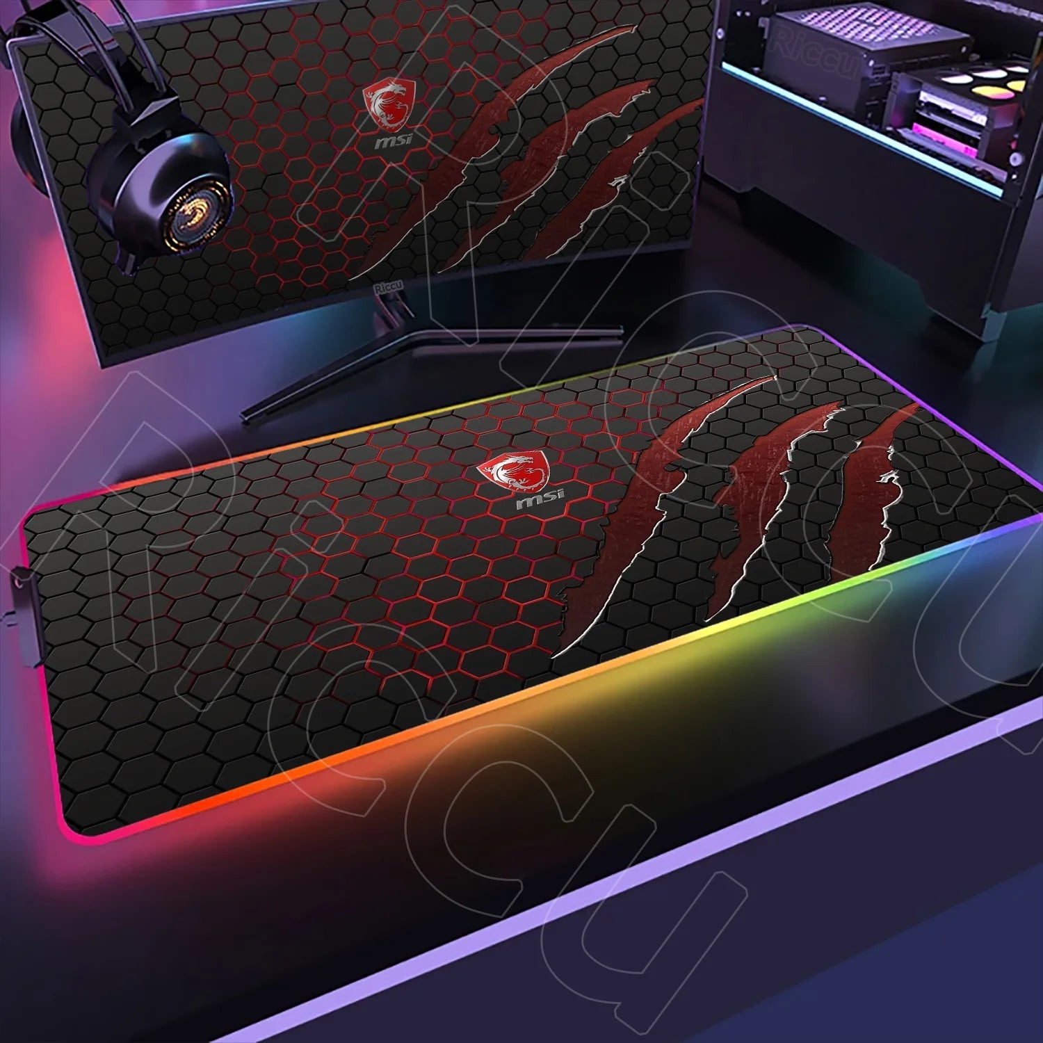 RGB Mouse Pad MSI - ZYVEXO