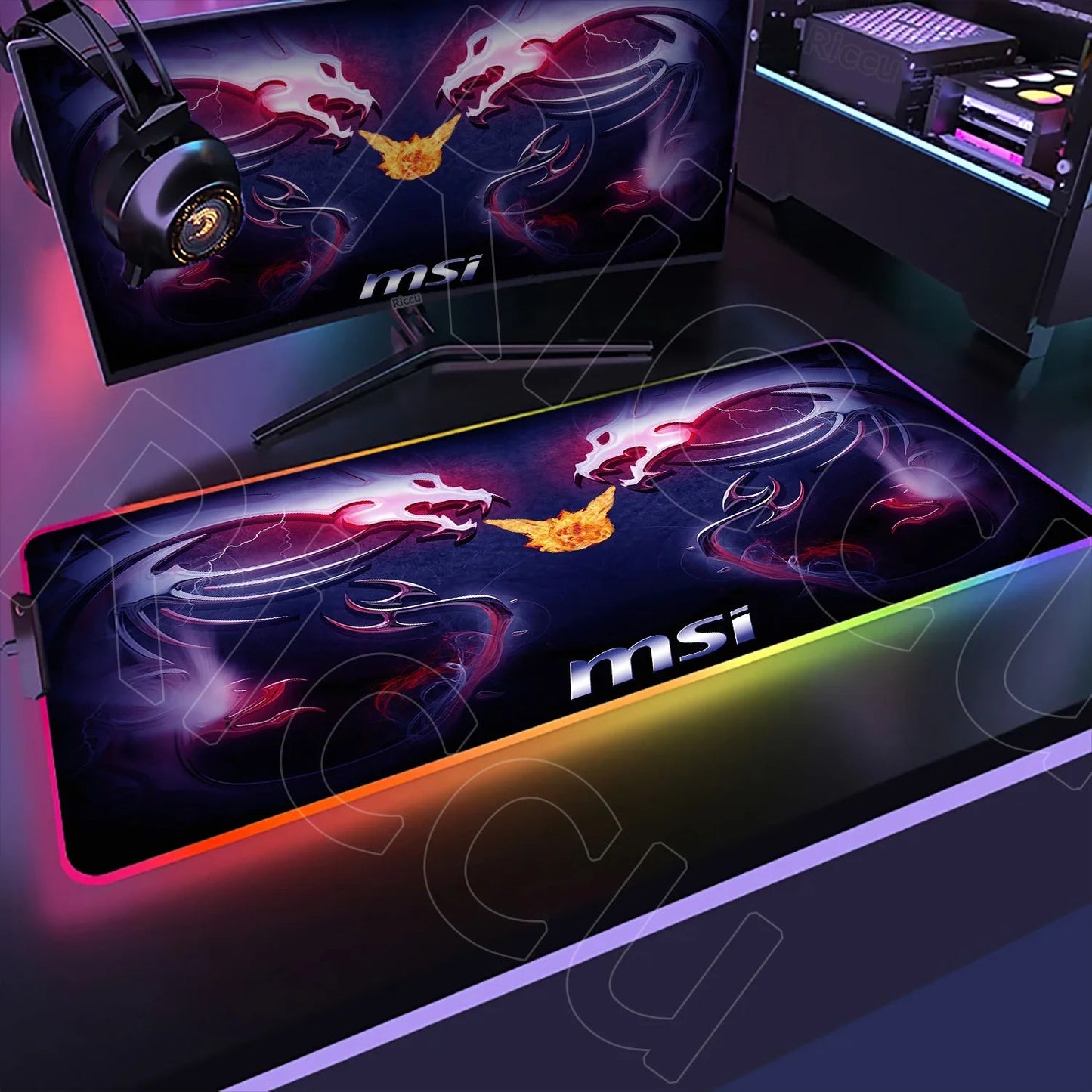 RGB Mouse Pad MSI - ZYVEXO