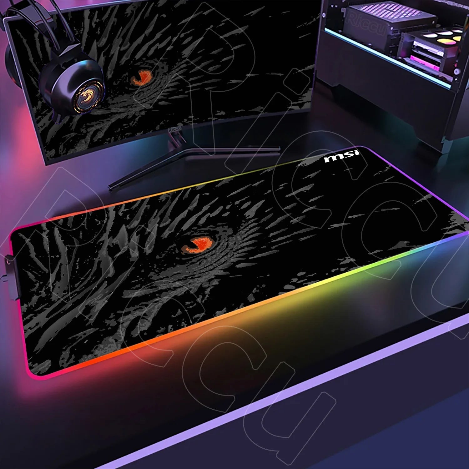 RGB Mouse Pad MSI - ZYVEXO