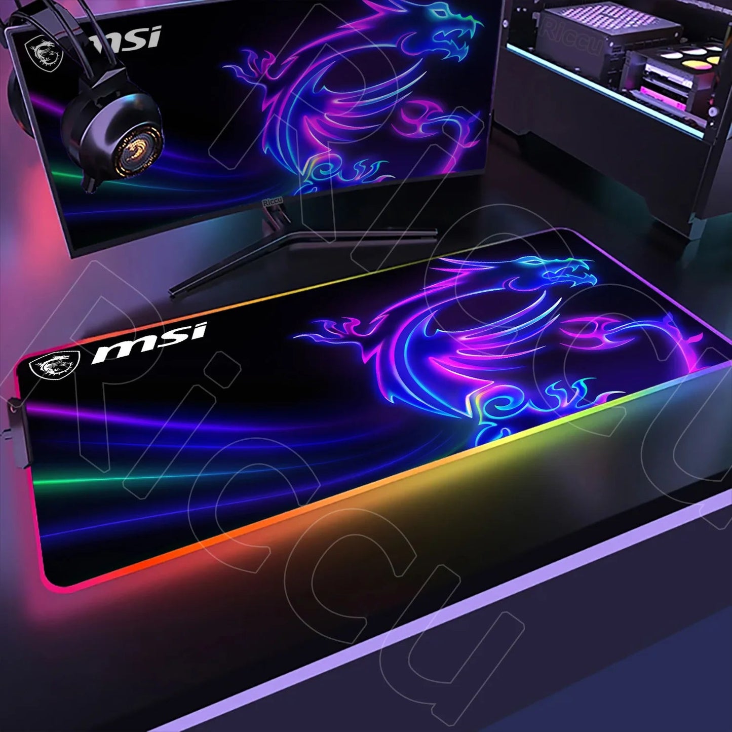 RGB Mouse Pad MSI - ZYVEXO