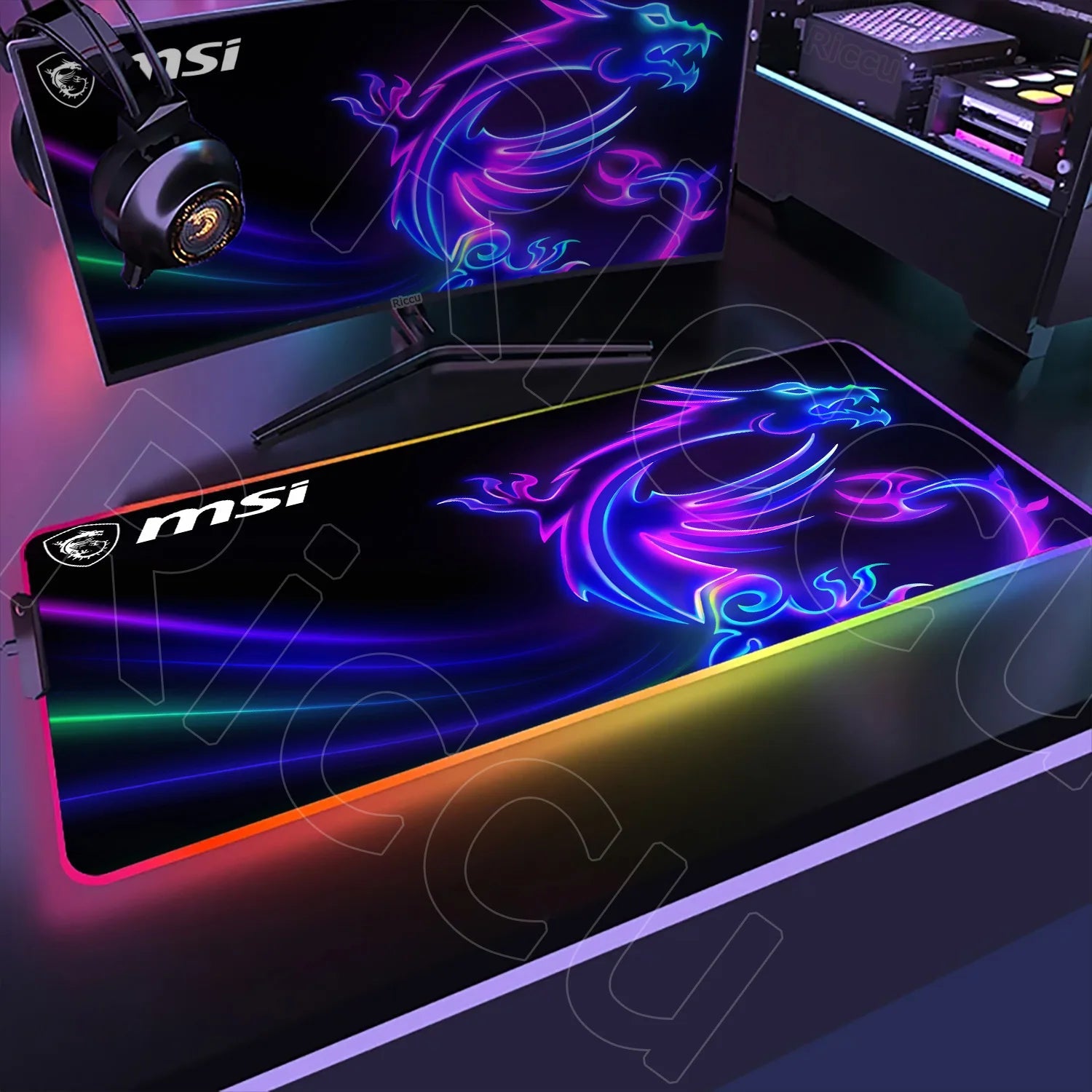 RGB Mouse Pad MSI - ZYVEXO
