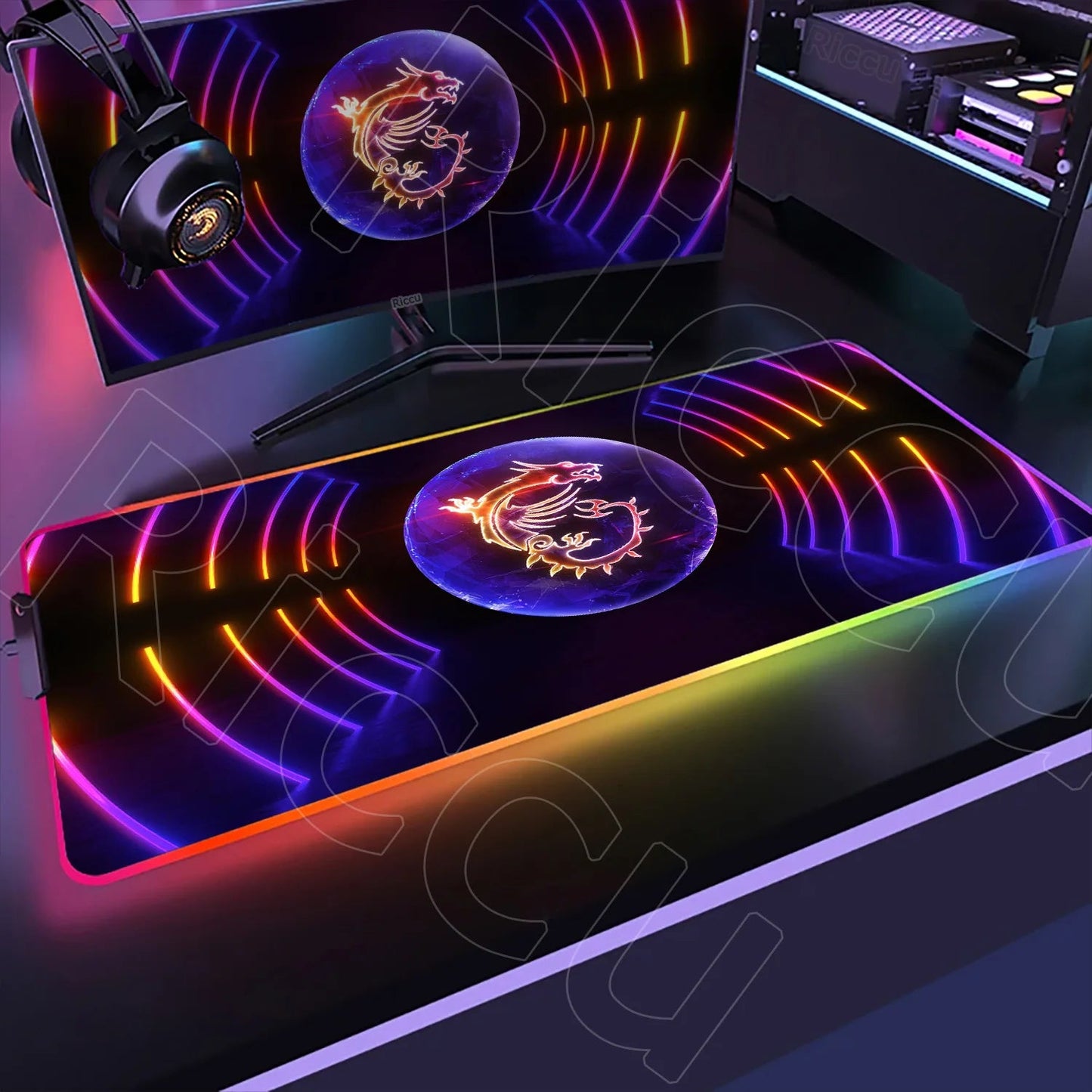 RGB Mouse Pad MSI - ZYVEXO